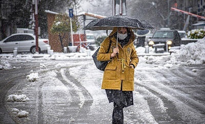 پیش‌بینی بارش برف و باران/ از هوای سرد و سنگین همدان کاسته می‌شود