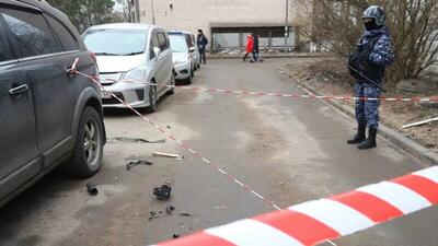 حمله پهپادی اوکراین علت انفجار امروز در سن‌پترزبورگ بود+ فیلم