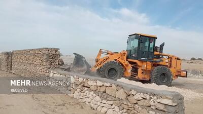 رفع تصرف ۲۰۶ هکتار از اراضی ملی از چنگال زمین‌خواران در اصفهان