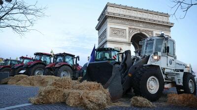 پلیس فرانسه 60 کشاورز معترض را بازداشت کرد | خبرگزاری بین المللی شفقنا