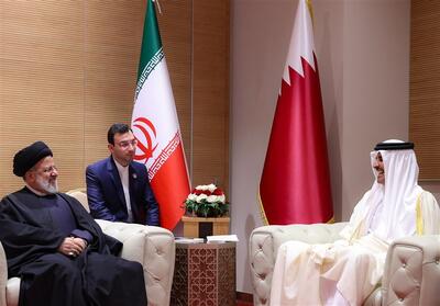 رئیسی در دیدار امیر قطر: روابط اقتصادی با رژیم صهیونیستی به منزله حمایت مالی از این رژیم است - تسنیم