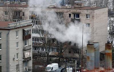 (ویدئو) حمله نادر پهپاد اوکراینی به سن‌پترزبورگ روسیه