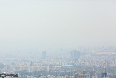 بازگشت آلودگی به هوای پایتخت/ 9 منطقه تهران در وضعیت «قرمز» + نقشه