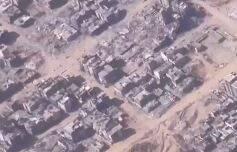 روایتی هولناک از ویرانی‌های منازل مردم در نوارغزه +فیلم