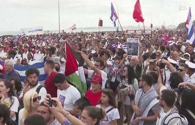 فیلم/ تجمع اعتراضی اهالی کوبا علیه رژیم کودک کش