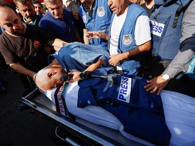 ثبت بیشترین قربانیان در میان نیروهای امدادی و خبرنگاران در غزه