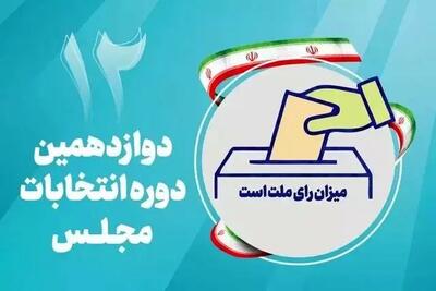 اعلام نتیجه تمامی آراء کاندیداهای انتخابات مجلس حوزه انتخابیه شیراز و زرقان