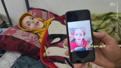 فیلم/ شهادت کودکی در غزه بر اثر سوء تغذیه