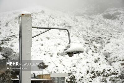 بارش برف در شهرستان کوهرنگ و اردل