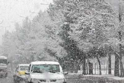 هشدار نارنجی بارش برف و باران در ۸ استان کشور