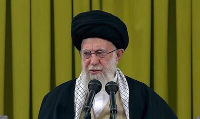 تشکر رهبر انقلاب از ملت ایران به خاطر حضور در پای صندوق های رأی