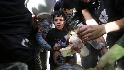 اخبار جنگ غزه | تصاویر هولناک از مرگ و میر کودکان و نوزادان غزه به دلیل سوءتغذیه
