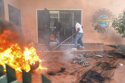 عکس/ شورش در هائیتی