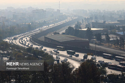 تداوم آلوگی هوا/وضعیت هوای تهران نارنجی است