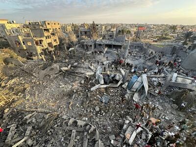 حمله اشغالگران به دریافت‌کنندگان کمک‌های بشردوستانه در غزه