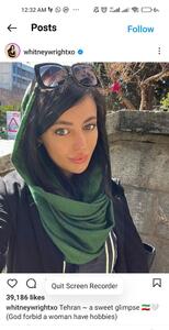 حواشی سفر ویتنی رایت، پورن استار تمامی ندارد : از درخواست برای شرکت در انتخابات؛ تا جواب کامنتی ایرانی که می گوید می داند ایرانی ها را حرص می دهد | پایگاه خبری تحلیلی انصاف نیوز