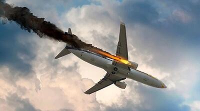 فوری/ یک هواپیما در آسمان کیش آتش گرفت