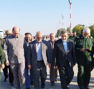 معاون رئیس‌جمهور و عضو مجمع تشخیص مصلحت نظام به آبادان وارد شدند