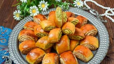 طرز تهیه یکی از بهترین شیرینی های قزوین، مخصوص عید نوروز+ فیلم