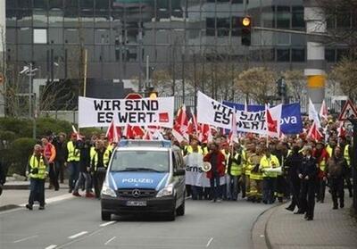 اعتصاب در بخش حمل و نقل عمومی پر جمعیت ترین ایالت آلمان - تسنیم