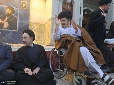تصویری از سید حسین خمینی، فرزند سید مصطفی خمینی