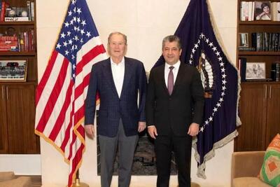 قدردانی نخست وزیر اقلیم کردستان از بوش «به خاطر آزادسازی عراق»