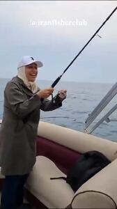 (ویدئو) ماهیگیری ظریف و همسرش