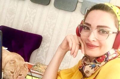 بهنوش طباطبایی از مجمسه‌اش رونمایی کرد/ عکس