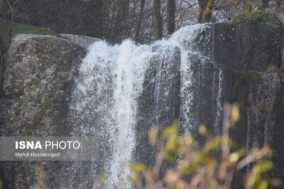 آبشار لاتون جاذبه ممتاز گردشگری بخش لوندویل شهرستان آستارا
