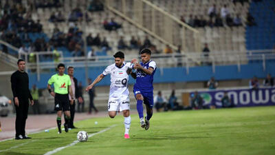 گزارش فوتبال : استقلال خوزستان 0-1 استقلال