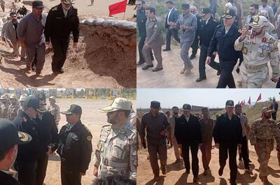 فرمانده انتظامی کشور از یادمان شهید حسن باقری بازدید کرد