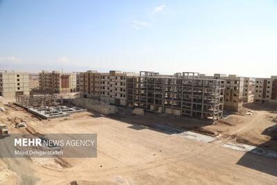 پروژه مسکن کریمان شهر اردستان پیشرفت بالای ۴۰ درصد دارد