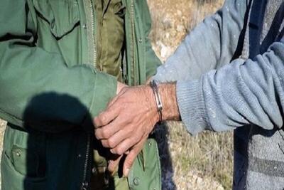 شکارچی متخلف سابقه‌دار در شهرستان شیروان بازداشت شد