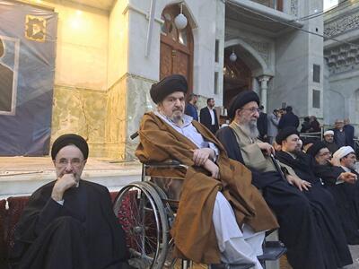 تصاویری جدید از نوه کمتر دیده شده و ارشد امام خمینی