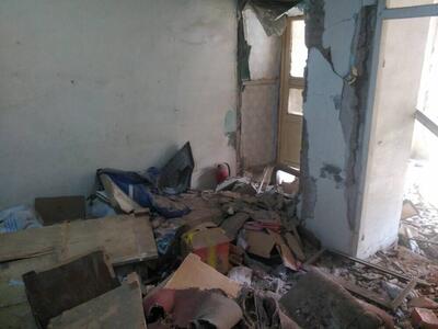 تصاویری از حجم مواد محترقه و وضعیت خانه منفجر شده در خیابان ری + فیلم