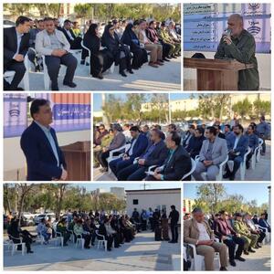 افتتاح گذر سلامت واقع در خیابان آزادگان بوشهر