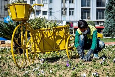 ۷۰۰ هزار گلدان گل برای آماده سازی بجنورد از فصل بهار کشت می‌شود