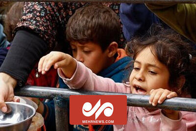 استقبال کودکان فلسطینی از ماه مبارک رمضان