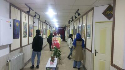 برپایی نمایشگاه‌ هنرهای تجسمی با موضوع نوروز در قروه