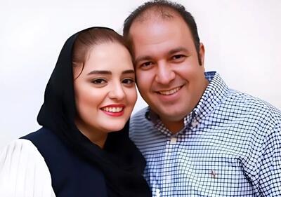 سلفی عاشقانه نرگس محمدی و همسرش در آبشار نیاگارا+عکس