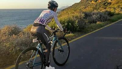 حضور بانوی رکابزن کشورمان در رویداد بزرگ دوچرخه‌سواری آفریقای جنوبی