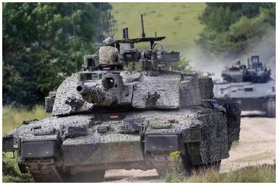 وضعیت وخیم تانک‌هایی که انگلیس به ‌کی‌یف تحویل داد