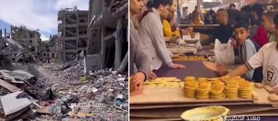 ببینید / ماه رمضان در خان یونس؛ قبل و بعد از جنگ