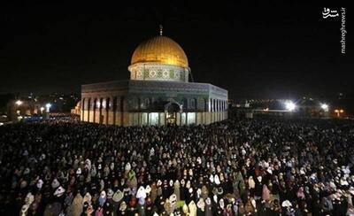 فیلم/ اذان صبح نخستین روز ماه رمضان در مسجدالاقصی