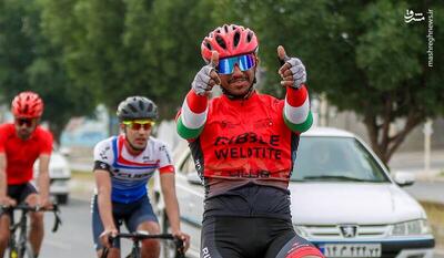عکس/ مسابقات کشوری دوچرخه سواری در لامرد