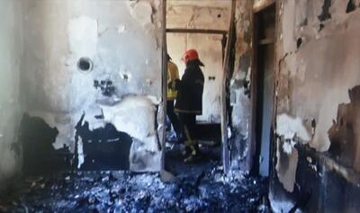 آتش‌سوزی منزل مسکونی در تالش خسارت جانی نداشت