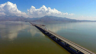 خبر خوب درباره دریاچه ارومیه / خشگی اش تمام می شود؟
