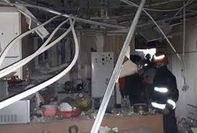 تصویری از تخریب هولناک یک مغازه با مواد محترقه