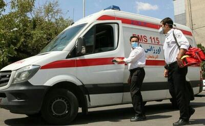 حمله با مواد محترقه به آمبولانس حامل بیمار در تهران | حال بیمار تشنجی وخیم‌ شد