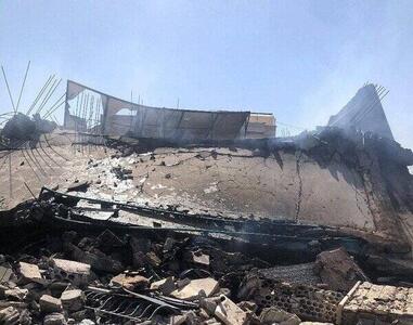 بمباران یک واحد مسکونی در حمله صهیونیست‌ها به بقاع لبنان+فیلم